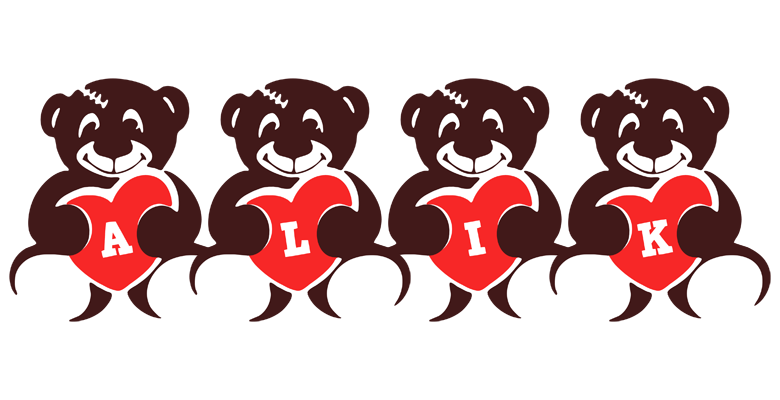Alik bear logo