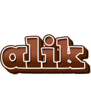Alik brownie logo