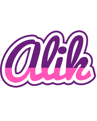 Alik cheerful logo