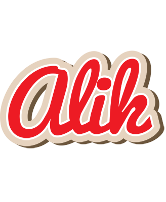Alik chocolate logo