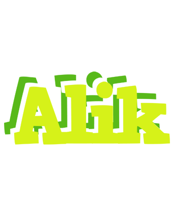 Alik citrus logo