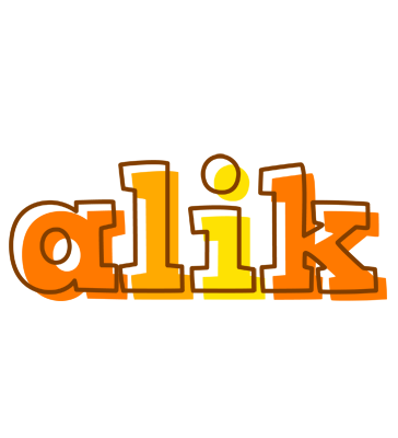 Alik desert logo