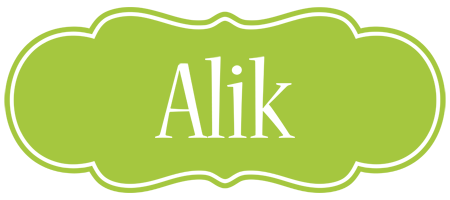 Alik family logo
