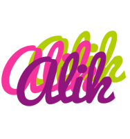 Alik flowers logo