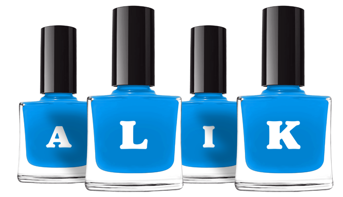 Alik glossy logo