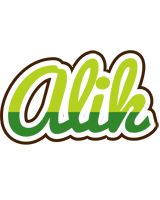 Alik golfing logo
