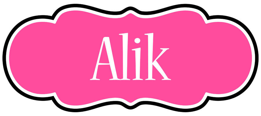Alik invitation logo