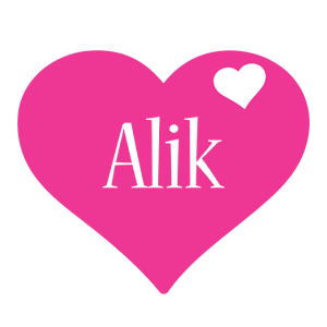 Alik love-heart logo
