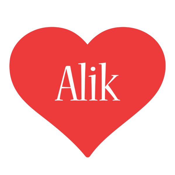 Alik love logo