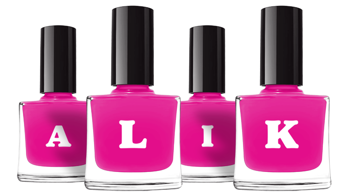 Alik nails logo