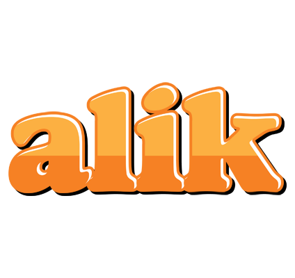 Alik orange logo
