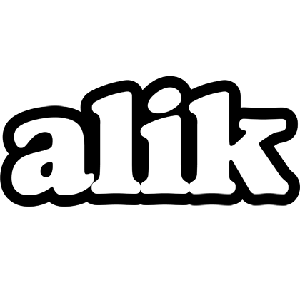 Alik panda logo