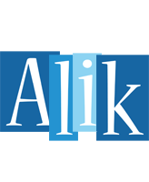 Alik winter logo