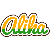 Alika banana logo