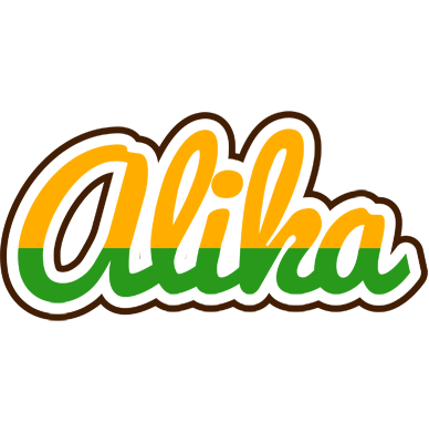 Alika banana logo