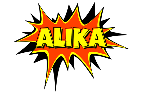 Alika bazinga logo