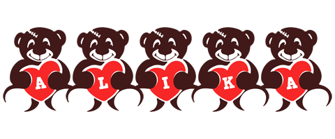 Alika bear logo
