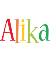 Alika birthday logo