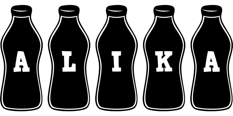 Alika bottle logo