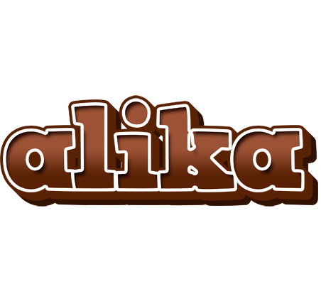 Alika brownie logo