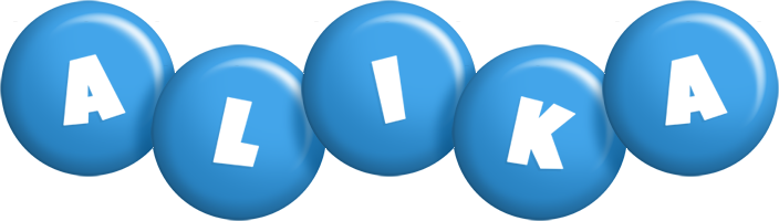 Alika candy-blue logo