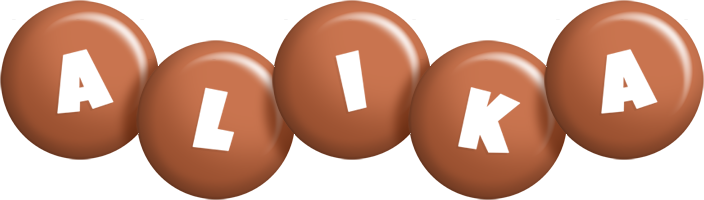 Alika candy-brown logo