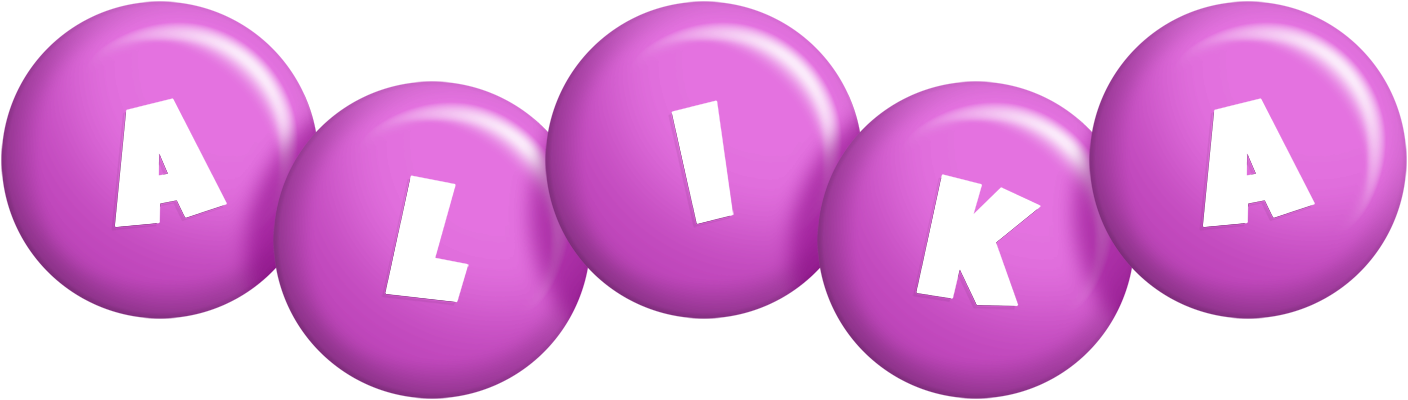 Alika candy-purple logo