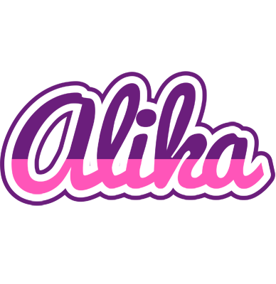 Alika cheerful logo