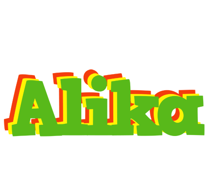 Alika crocodile logo