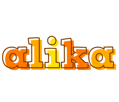 Alika desert logo