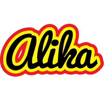 Alika flaming logo
