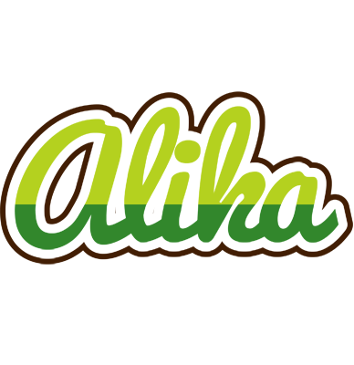 Alika golfing logo