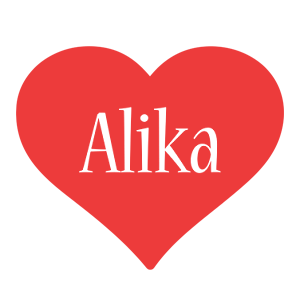 Alika love logo