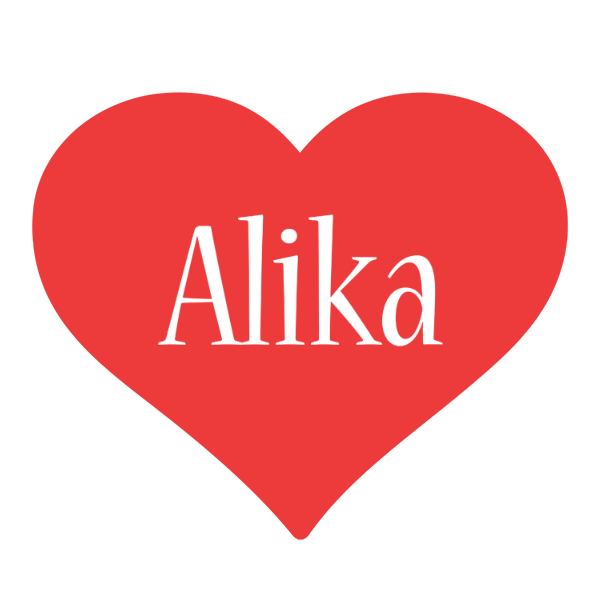 Alika love logo