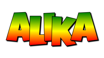 Alika mango logo