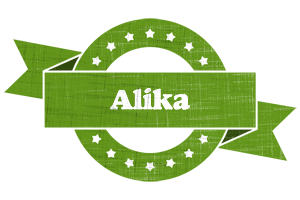 Alika natural logo
