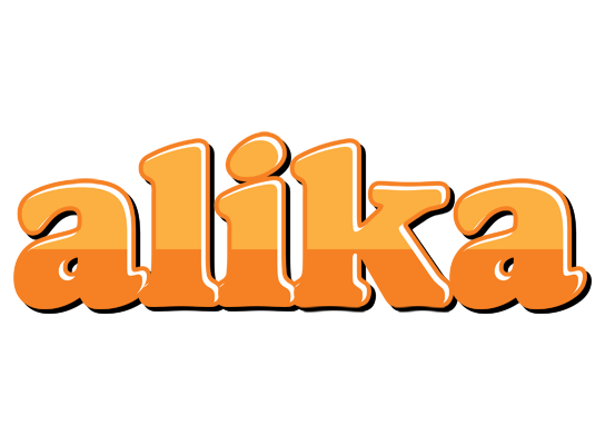 Alika orange logo