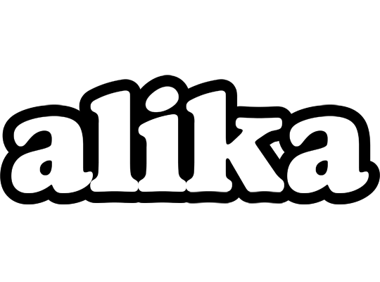 Alika panda logo