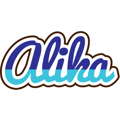 Alika raining logo