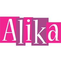 Alika whine logo