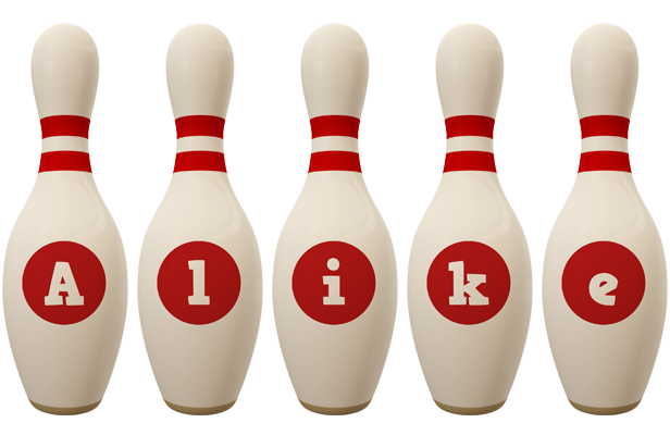 Alike bowling-pin logo