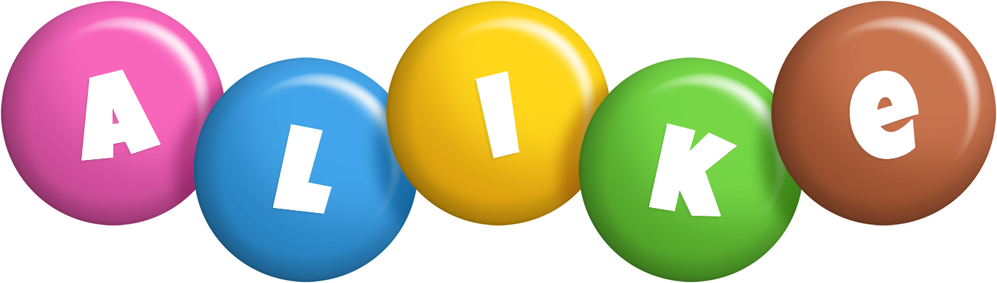 Alike candy logo