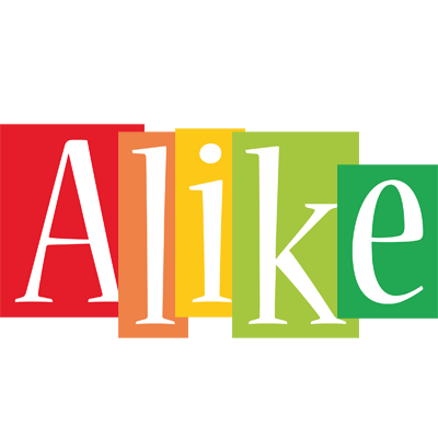 Alike colors logo