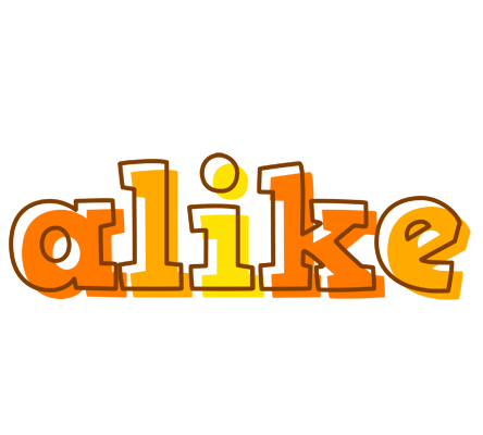 Alike desert logo
