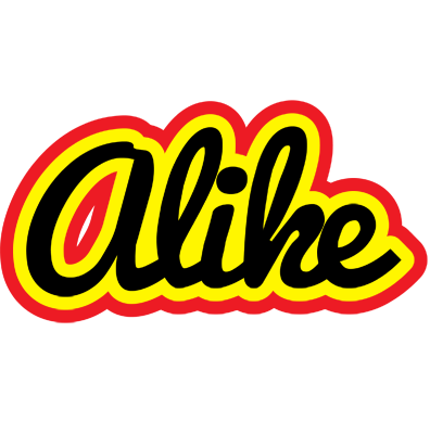 Alike flaming logo