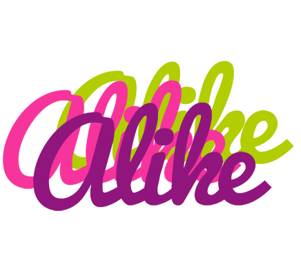 Alike flowers logo