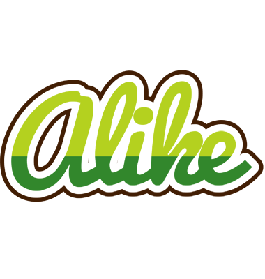 Alike golfing logo