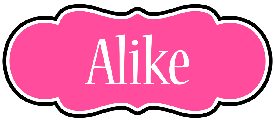 Alike invitation logo