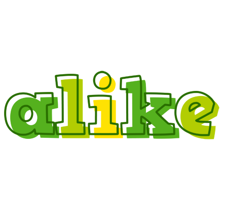 Alike juice logo