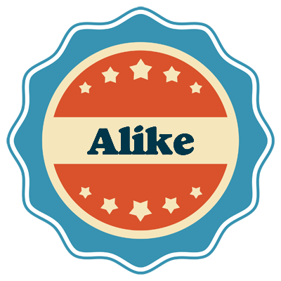 Alike labels logo